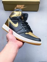 二层真标！耐克Nike Air Jordan 1 Aj1乔丹一代高帮复古文化休闲运动篮球鞋 0410289X24