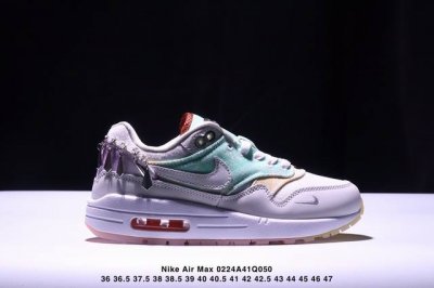 公司级Nike Air Max1复古拼接网布减震平衡低帮休闲跑步鞋男女同款 Xm0224Q050