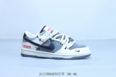耐克 Nike Sb Dunk Low Pro 复古低帮 休闲运动滑板板鞋绑带 211780Apoit半 36-46
