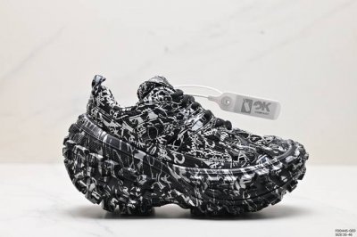 公司级法国高端奢侈品牌-巴黎世家balenciaga Defender Rubber Platform Sneakers卫士系列低帮坦克履带轮胎型越野户外增高厚