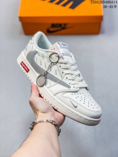 海外爆款限量发售！公司级 Travis Scott X Fragment Design X Jordan Air Jordan 1 Low Og Sp “斯图西