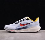 Nk Air Zoom Pegasus 41 耐克网面透气轻便耐磨跑鞋 Hj9068-100 #鞋面采用网布、织物、橡塑材料等多种材料拼接，出色支撑效果，缔造稳
