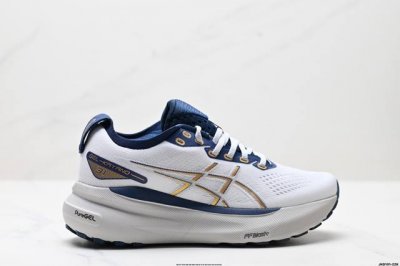 公司级瑟亚士Asics Gel-Kayano 31亚卡诺31低代帮专业有氧轻超量休闲动运全能慢鞋跑。标原半码制#全新原装数据开人发体工学体一式轻贾质卡双编层鞋织