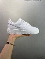公司级 Nike Air Force 1 Low 07 空军一号低帮休闲板鞋 定制皮料 原楦原纸板 纯正空军版型 内置全掌气垫 货号 男 Cw2288-114