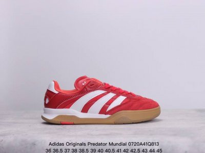 公司级adidas Originals Predator Mundial 皮革 阿迪达斯经典融合 大胆创新 防滑耐磨 低帮 生活休闲鞋 货号:Ie5675 尺码