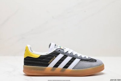 真标adidas Originals Gazelle Indoor三叶草休闲防滑耐磨低帮板鞋 官方货号:If9641 尺码:36 36.5 37 38 38.5