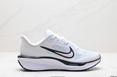 公司级Nike Quest 6极速6代网面透气 时尚休闲跑步鞋 简约高科技设计采用多层材料，为双足带来凉爽感受和稳固体验时尚鞋面搭配中足包覆设计，提供稳固贴合感