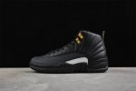 590 纯原 Air Jordan 12 Retro The Masterg Aj12 乔12 黑金 帮复古篮球鞋男款货号：130690-013 #Aj大厂出品