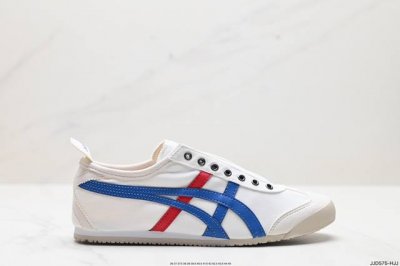 公司级onitsuka Tiger鬼冢虎 Mexico 66 Slip-On 一脚蹬低帮夏季透气运动休闲鞋 货号:1183A360-207 尺码:36 37 3
