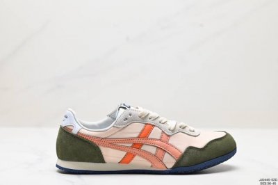 公司级onitsuka Tiger鬼塚虎 Serrano 尼龙 复古运动 防滑耐磨平衡轻便 低帮生活休闲鞋 货号: 3B400-705 尺码:36-45 id: