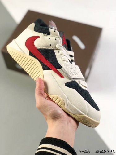 公司级真标带半码！ Nike耐克乔丹jordan Cut The Check新款倒钩 男女运动休闲耐磨板鞋 尺码：如图 Id：454839A