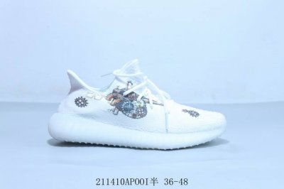 阿迪达斯 椰子350 Adidas Yeezy Boost 350 V2 透气镂空真爆百搭轻便爆米花中底休闲运动慢跑鞋 211410Apooi半 36-48