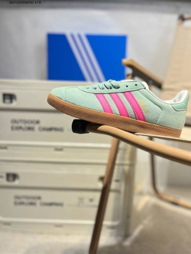 adidas Originals Pony Tonal Samba Og 桑巴舞系列绅士德训足球风百搭低帮休闲运动板鞋Ih5015 Qm7020308#36-4