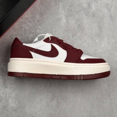 本地220 核心私 公司级Nike W Air Jordan 1 Elevate Low Se 皮革低帮 复古篮球鞋 原楦头原纸板 打造纯正空军版型 专注外贸渠