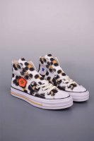 kenzo X Converse Hana Leopard Cypress nigo与耐克集团的联名鞋款虽非首次问世 但双方此次携手Kenzo与匡威推出的Chu