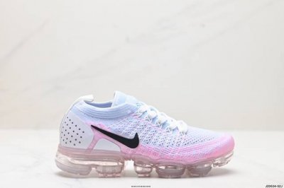 真标nike Air Vapormax Flyknit 2耐克全掌大气垫透气跑步鞋 货号:942843 600 尺码:36 36.5 37.5 38 38.5