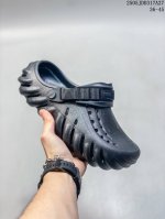 crocs卡骆驰 Eva 波波 防滑透气 运动凉鞋 男女同款 白褐 尺码 见图 编码 05Jdd317A27