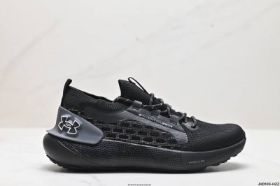 公司级under Armour Hovr Phantom 3 安德玛舒适减震防滑 低帮 休闲跑步鞋 采用透气网眼鞋面搭配外翻式鞋口 为脚跟区域营造出色舒适度 原