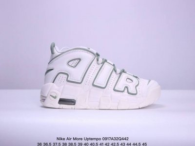 耐克 Nike Air More Uptempo皮蓬全掌气垫篮球鞋 原装皮蓬 Air More Uptempo绝对是耐克篮球鞋历史上最耀眼的里程碑之一，耐克一直