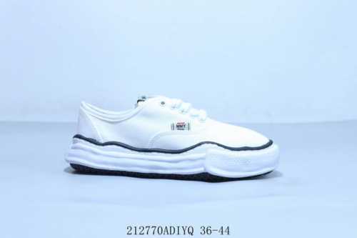 三原康裕品牌Mmy Maison Mihara Yasuhiro Original Sole Canvas Low 变形溶解雪糕底高帮休闲百搭帆布鞋 21277