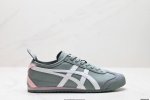 真标onitsuka Tiger鬼冢虎 Mexico 66 Slip-On 一脚蹬低帮夏季透气运动休闲鞋 货号:1183B493-100 尺码:36 37 37