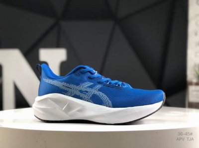 170 asics亚瑟士Novablast 5Le 轻量回弹缓震跑步鞋透气耐磨男款女运动 尺码：36-45(半）Apv Tja 货号：1011B974-403
