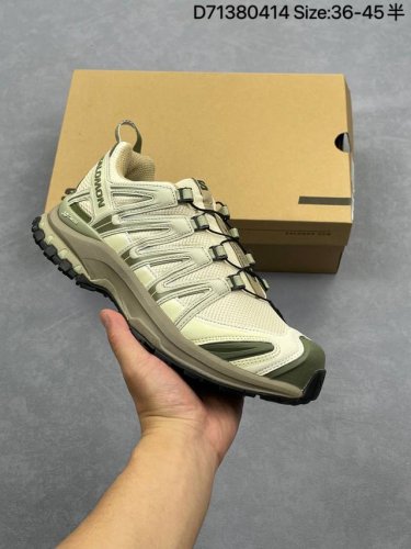 公司级Salomon Xa Pro Xt-6 Expanse萨洛蒙户外越野跑鞋 鞋面采用Sensifit贴合技术 全方位贴合包裹脚型 鞋跟部鞋底牵引设计 提供强