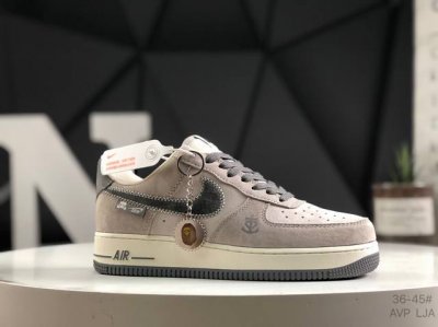 300 公司级带半码Nike Air Force 1 '07 Low 空军一号 低帮 运动鞋 休闲鞋 折边针车 工艺难度大 原楦头原纸板 原装鞋盒 定制五金配件