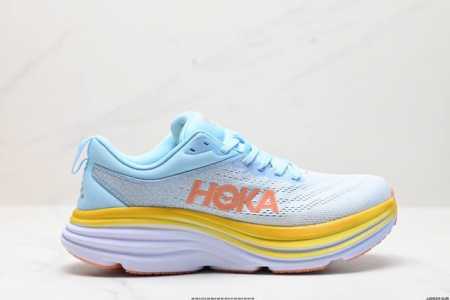 真标小红书推荐HOKA W BONDI 8全新配色 这个品牌来自于新西兰的毛利语，HOKA表示大地，ONE ONE表示飞越，连起来就是飞越地平线，ONE ONE - 点击图像关闭