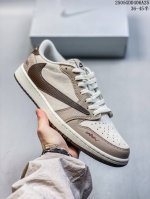 海外爆款限量发售 公司级 Travis Scott X Fragment Design X Jordan Air Jordan 1 Low Og Sp 迪奥联名