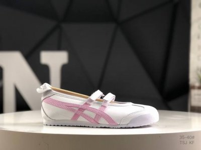 120 patou X Onitsuka Tiger鬼塚虎 Mexico 66 ballerina White/Cotton Candy 白粉色 货号：1183