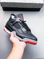 公司级！Air Jordan 4 Retro Og Cement Aj4 乔4 复古休闲运动篮球鞋 正确鞋舌立体高频 原厂数据 最新原厂底模 原厂纸板 0405