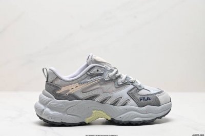 公司级fila 斐乐蕨草鞋fern女鞋运动鞋 2024新款户外老爹鞋反光休闲鞋 货号:F12M331101Fdb 尺码:35.5 36 36.5 37.5 38