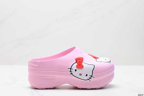 公司级Adidas Originals Adifom Stan Smith Mule W 厚底穆勒厨师鞋凯蒂猫包头拖鞋浅蓝色女增高半拖洞洞鞋沙滩凉鞋夏 尺码:3