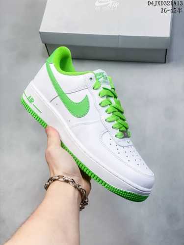 公司级带半码 耐克nike Air Force 1 Low 空军一号低帮休闲板鞋 打造纯正空军版型#专注外贸渠道 全掌内置蜂窝气垫 #原盒配件 原厂中底钢印、拉