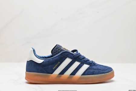 公司级adidas Originals Gazelle Indoor 三叶草休闲防滑耐磨低帮板鞋 鞋头出色设计 塑就出众贴合感 稳固的后跟贴合足部曲线设计 软弹 - 点击图像关闭