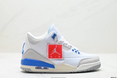 210 真标Air Jordan 3 Retro 迈克尔·乔丹Aj3代中帮复古休闲运动文化篮球鞋 货号:Ct8532-105 尺码:36 36.5 37.5 3