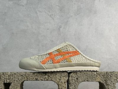 放店私 Onitsuka Tiger Mexico 66 Sabot 鬼冢虎半拖一脚蹬系列 市面最为正确原楦开发纸版楦型 采用原厂一致全工艺网面舒适透气 超国标