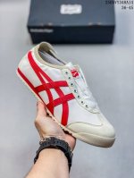 onitsuka Tiger Mexico 66 阿斯克斯 鬼冢虎 低帮 棕红 男女同款 帆布熊猫恶作剧热恋时代朝朝耐磨防滑低邦生活休闲鞋Onitsuka Ti