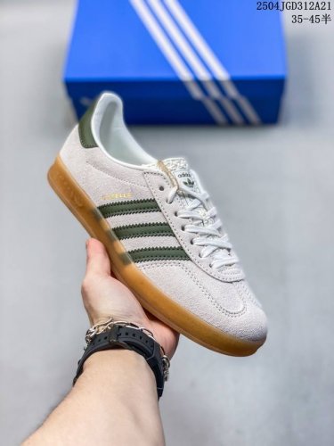 头层公司级阿迪达斯三叶草Adidas Originals Samba Og 桑巴舞系列绅士德训足球风百搭低帮休闲运动板鞋 尺码:35 36 36.5 37 38