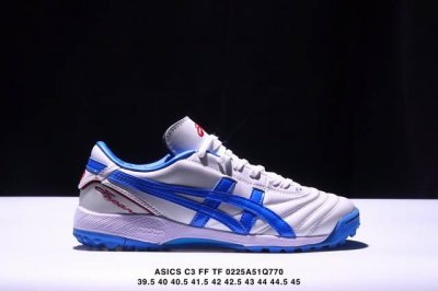 Asics亚瑟士Ds Light C3 Ff Tf袋鼠皮Ag短钉足球鞋时尚复古男士运动鞋 带半码 39-45 尺码：39-45半 Xm0225Q770
