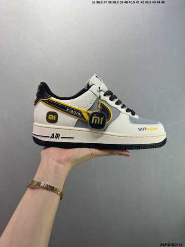核心私 公司级Nike Air Force1 07 Low 定制空军 #原楦头原纸板 打造纯正空军版型 #专注外贸渠道 全掌内置蜂窝气垫 #原盒配件 原厂中底钢
