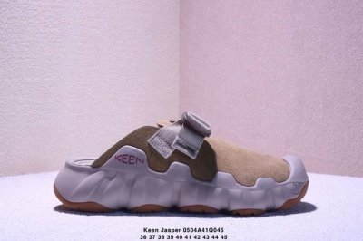 公司级美国人气户外品牌-科恩Keen Jasper Rocks Sp半拖贾斯珀都市系列复古低帮系带户外风露营徒步登山运动训练鞋 原楦型开发纸版#采用固色翻毛皮鞋