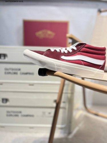 vans范斯官方旗舰官网织坤联名万斯名尚鞋男中帮Sk8-Mid牛仔蓝 工艺：硫化1:1 重量1:1、真标、原钢印、材质标、鞋型标、合格证 Qm7132938#3