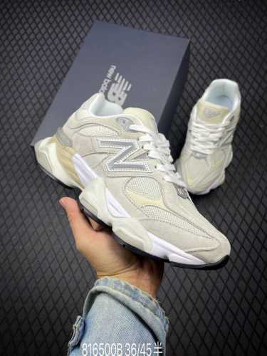 公司级new Balance 公司级版本 Nb9060 联名款 复古休闲运动慢跑鞋 鞋款灵感源自设计师本人对夏日的怀日回忆。鞋面大身由空间双格及磨砂鞋面拼接而生