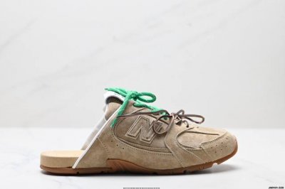 公司级Miumiu X 新百伦New Balance 530 Sl系列低帮经典复古休闲半拖款 美拉德配色打造全新跨界合作意大利奢侈品牌 尺码:36 37 37.
