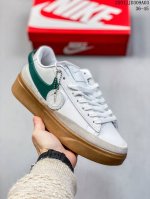 Nike耐克男女鞋2024秋冬季blazer厚底增高舒适耐磨滑板鞋hf3119-101 尺码：36-45 编码：01Jjd309A03