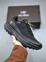 340 加拿大户外服饰品牌/始祖鸟·Arc'teryx Sylan Gtx 快速防水系列增高越野徒步户外运动慢跑鞋 男鞋原楦原纸版开发版型 采用一体成型热熔网
