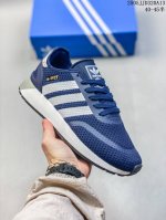 阿迪达斯Adidas N-5923三叶草 透气小Iniki 伊尼基复古跑步鞋。 采用针织透气网面头层牛皮革 货号:H P12710 尺码:40-45半 Id:1