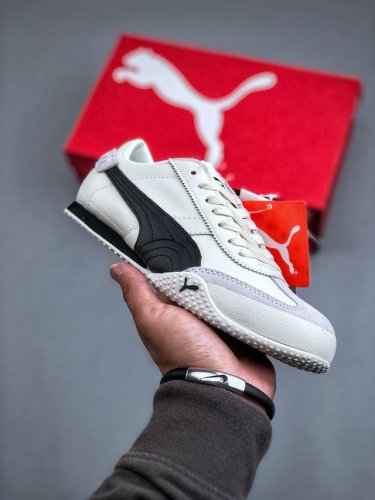彪马Puma Bella UT Low 贝拉UT系列低帮薄底德训复古风经典百搭休闲慢跑鞋“皮革米白黑”402186 01 尺码：36-45 半